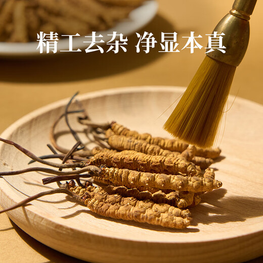 雷允上冬虫夏草4根/g 20g约80根滋补养生礼品补品送长辈礼物