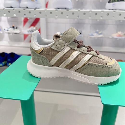 
Adidas (adidas) children's shoes 25 baby Clover Velcro classic sports shoes running shoes JP7029 JP7027 baby 499 24 7K/foot length 14CM