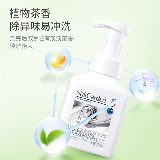 Vegetable Garden Foaming Hand Sanitizer Children's Baby Hand Wash Gentle Foaming Cleansing 500ml