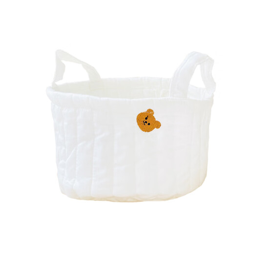 Baby Windel Kleidung Aufbewahrungskorb Bettwäschebasche Kinderspielzeug organisierte Tasche kleine Braunbär Handtasche 21*14