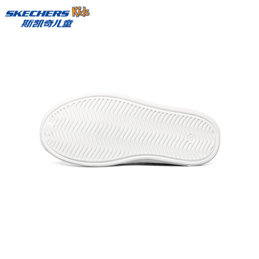 Skechers Children's Shoes Women's Autumn New Slip-on Children's Crocs One-Shoe Two-Wear Casual Breathable Sweat-wicking Sandals White/Navy Blue/Red/WNVR 27.5