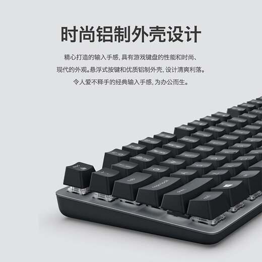 罗技（Logitech） K835 机械键盘 有线游戏键盘 TTC轴 84按键办公键盘 拼色键盘 K835 TKL红轴-艺术大师键帽款