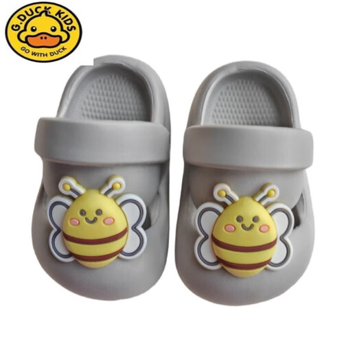 G. DuckKids Chaussures pour enfants Baby Summer Nouveau style non glissé Intérieur de 3 ans et demi d'années pour enfants et filles pantoufles pour enfants pour femmes blanches 13 longueur intérieure CM