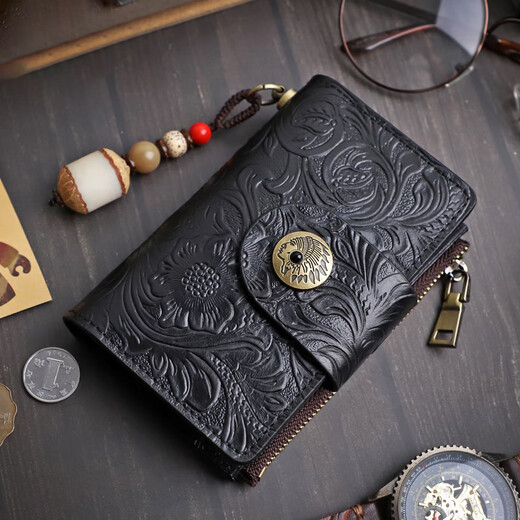 À travers Lumière Luxury Marque Vérineuse en cuir véritable sac, sac de clés en cuir masculin et femme à coupon multifonction du portefeuille de cartes de cartes de grande capacité