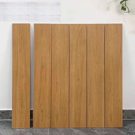 
MPPMCK150x900 Wood grain brick bedroom living room modern simple villa imitation wood floor tiles Nordic balcony study floor tiles BJ15914 150X900
