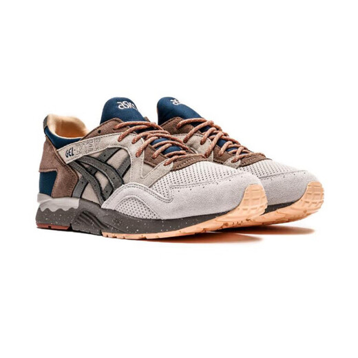 亚瑟士（asics）GEL-LYTE V 灰棕 男女越野复古跑鞋 1203A288 020 (海外直邮) 36