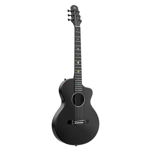 Natasha Gitarren-Solarsystem Asteroid Kohlefaser 38-Zoll-Vibration Elektrische Box Folk Anfänger Gitarren-Asteroid 38-Zoll-Schneeblau 丨 Empfohlen