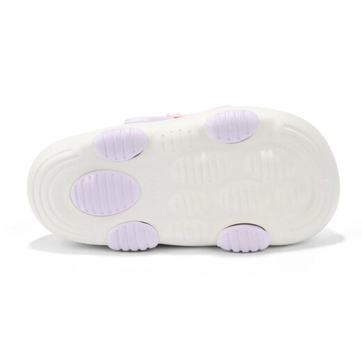 Samedi Chaussures pour enfants Chaussures de trous 2025 Sandales d'été Nouvelles filles Sandales Sandales Sandales Parent-Child Pouiche blanche 37-38