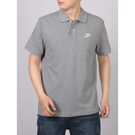 NIKE耐克正品POLO衫男纯棉翻领短袖新款运动T恤宽松休闲装CJ4457 混色_FN3897-010 纯棉透气 官方 S 推荐100-120斤