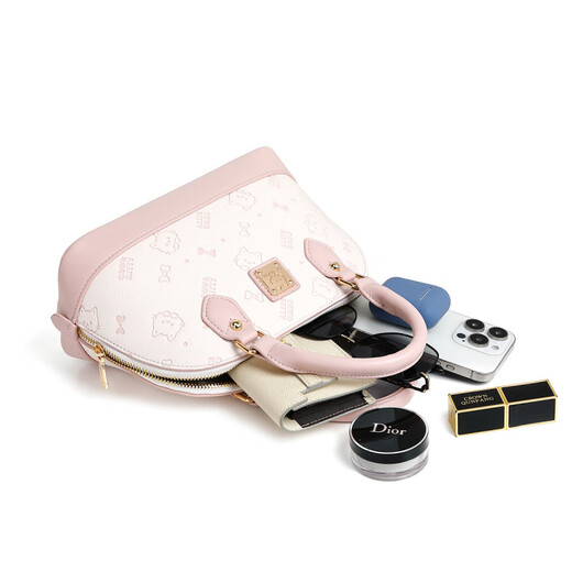 Clecey Kokycow/ Kitty-sensorisch tragbarer Muschelbeutel Neue leichte Luxus-Nischen-Pink [8011] Sakura Pink