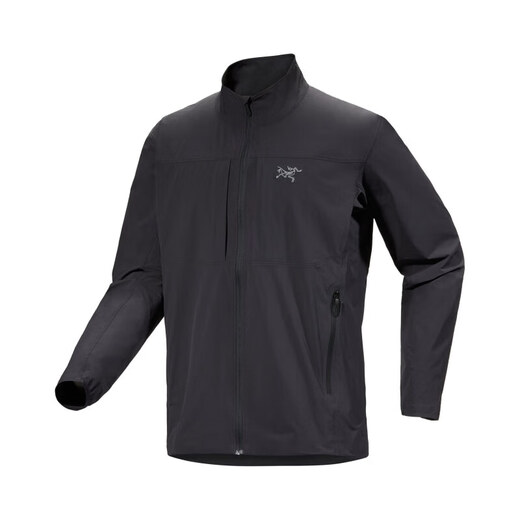始祖鸟（ARC'TERYX）男款 GAMMA LIGHTWEIGHT 轻薄 软壳夹克 连帽/啄石蓝/Stone Wash/X9196 L (国现沈阳速发)