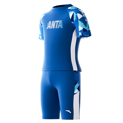 Anta (ANTA) children's swimsuit boys swimsuit swimsuit swimsuit set split teenagers professional sports training quick-dry swimsuit men