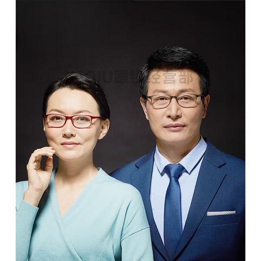 Cyxus老花镜男女款超轻防蓝光高清花镜中老年眼镜品牌高端十大排名阅读 黑色【防蓝光150度】建议50-54岁