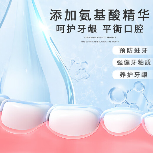 恐龙医生（PROTEFIX）儿童牙膏1-2-3-6岁无氟温和0添加含钙固齿防蛀婴儿宝宝牙膏