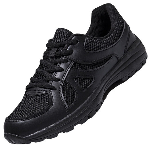 
Casual shoes men's black mesh breathable sports shoes military training shoes running shoes work labor protection shoes men's walking shoes training website 41