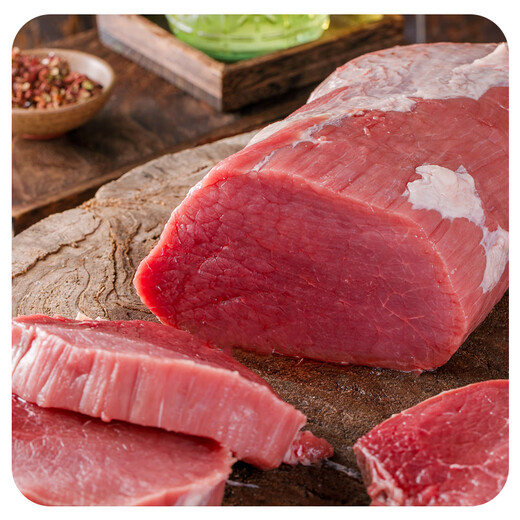 蒙特曼内蒙古原切牛里脊 净重3斤 生鲜黄牛肉柳菲力新鲜儿童辅食家庭装 