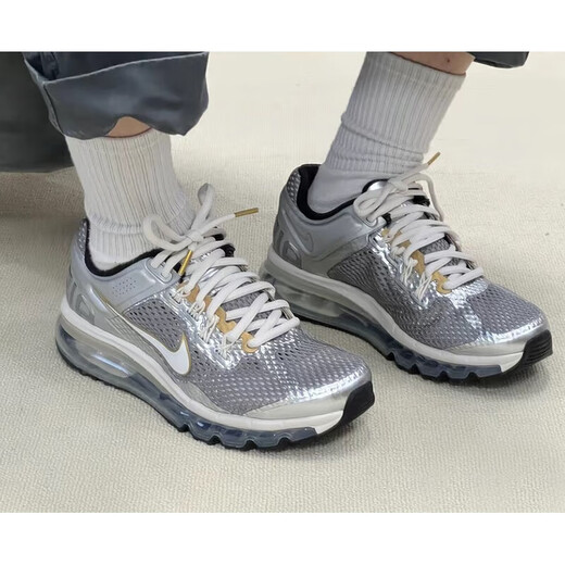 Nike (Nike) Airmax Silver Mackioned Fashion Casual кроссовки HJ-официальные флагманские подлинные HF4884-100 / 43