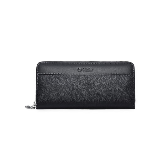 Jinlilai Casual und modische Kuhläden -Herren -Tasche Lange Brieftasche mehrere Kartenhandtaschen Geschenkbox Geburtstagsgeschenk für Freund