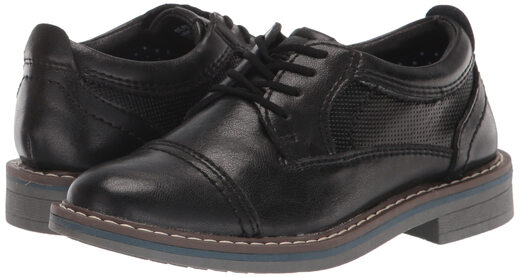 STEVE MADDEN Boys' Shoes Oliverr Oxford Shoes Black 11 Little Kid