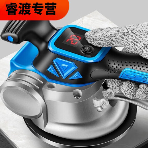 XMSJ瓷砖平铺机贴砖振动器铺贴神器大功率铺地板大板墙砖自动工具 款BM-16961电1充