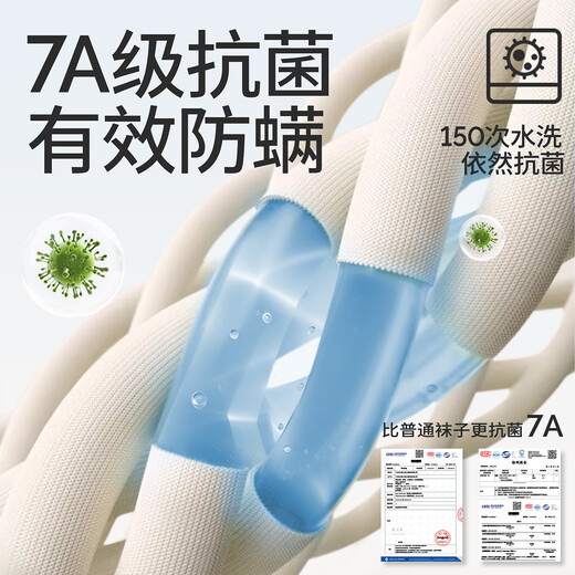 贝比婴儿袜春夏薄款纯棉过膝袜不勒腿春秋宝宝袜新生儿袜子女童男童袜 小小动物 春夏款【100%纯棉】 3双 6-12月 适合脚长9-11cm鞋码16以内