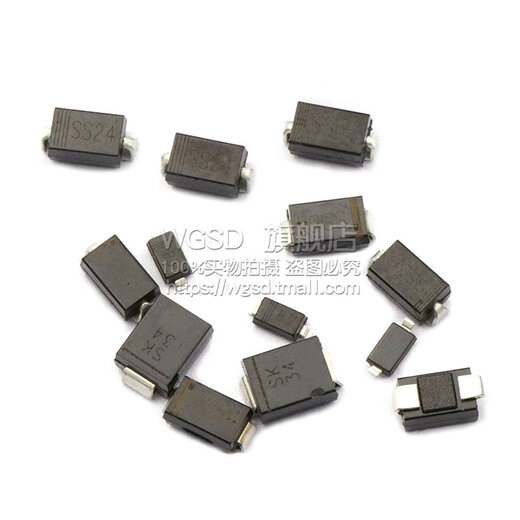 Dafuri 1N5822 SS12/14/24/36 1N5819 1N5824 SR160 SMD Schottky B340A-E3-61T SMA diode (10 pcs)