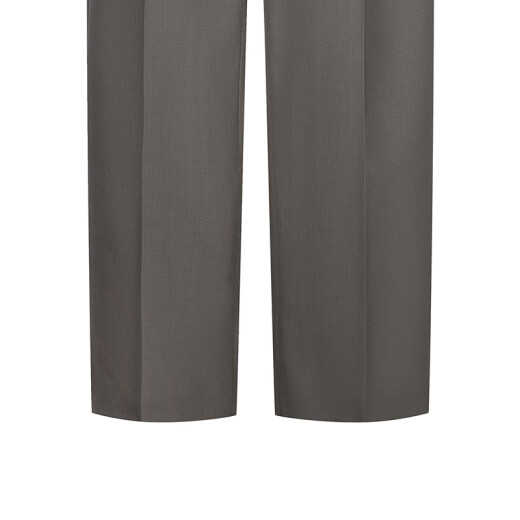 Menos [mismo estilo en el centro comercial] 2025 Summer Nuevo pantalones de corte rectos casuales 2p4e13660 367 té profundo verde m