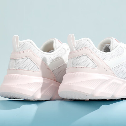 
XTW Women's Shoes Mesh Running Shoes Sports Shoes 2025 Spring and Summer New Lightweight Thick Sole Breathable Cushioned Soft Sole Versatile Shoes 7001 Sail White/Pure Powder 35 - Official Quick Launch