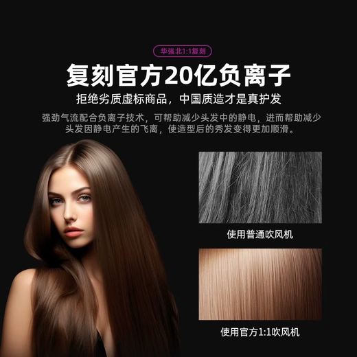 DIKTT German hair dryer, household mute negative ions, high power, no damage to hair, high-speed, quick-drying, leafless hair dryer, hair care, dormitory portable, business trip, baby, pet, lady only, digital display moonlight white, high-speed dry hair care - intelligent digital display 1.8m+ gift box