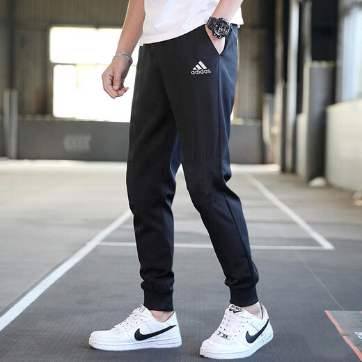 Adidas Herrenhosen 2025 Herbst neue Sporthosen Lauftrainingstraining Hosen Atmungsbare Hosen Casual Stick Hosen GK9226/Show Fotos 5 S 175/76