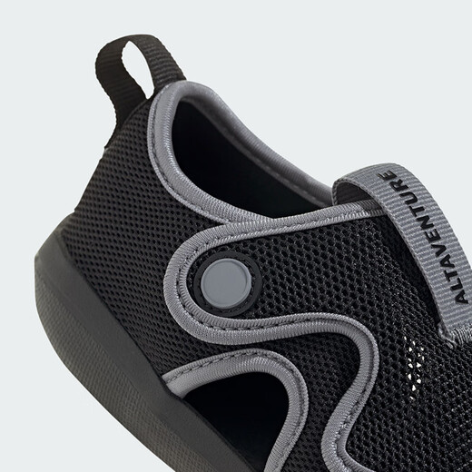 Adidas children's toe-cap sandals pontoon 25 summer boys and girls baby children's sports beach shoes JP5747