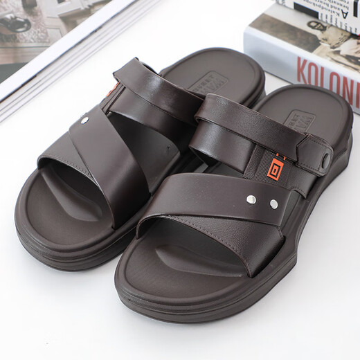 Changxiang Huili EVA sandals new super soft non-slip anti-odor massage casual beach cool 3883 brown Huili sandals_standard size 39