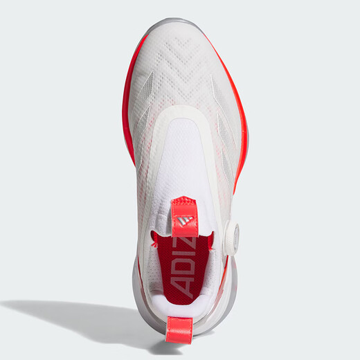 adidas 阿迪达斯高尔夫球鞋女ADIZERO ZG BOA防滑防泼水运动鞋 25年新款 【旋钮款】白/银/亮红 IH9893 35 码
