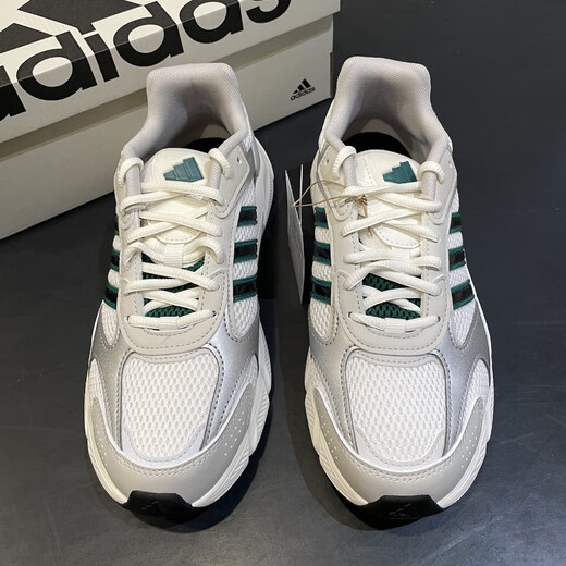 阿迪达斯 （adidas）男鞋2025夏季新款运动鞋CRAZYCHAOS 2000缓震跑步鞋休闲鞋 JS4839白色 41
