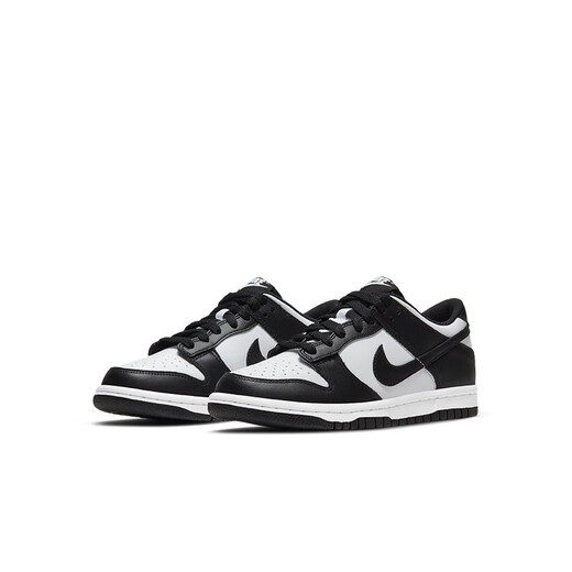 Nike (NIKE) [Good Product Recommendation] Official Dunk Low Ship Store Men's Shoes Women's Shoes Low Top Men's Sports and Leisure Skateboard Shoes CW1590-100 [Panda Black and White] 37.5