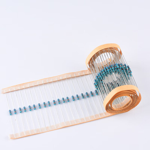 Zejie 1/4W metal film resistor element 1% color ring 1K2k10K100K47K470 10 ohm 100/120 ohm m 110 ohm 1/4W (100 pieces)
