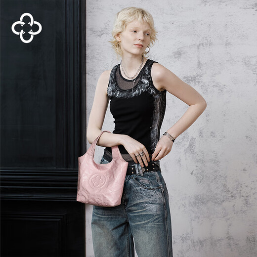 CASSILE Casile Tote Bag Women's Vegetable Tanned Cowhide Large Capacity Light Luxury Commuting Handheld Crossbody Bag Birthday Gift