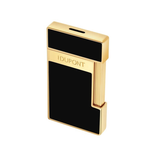 S.T.Dupont SLIMMY men's black brass lacquered lighter 28222 67.30x37.20x8.79mm