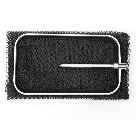 Yun Ran's new wild fishing square small size fish protective glue quick-drying anti-hanging fishing box stream fishing portable fishing net bag 30cm 1m black 30x17x no gifts