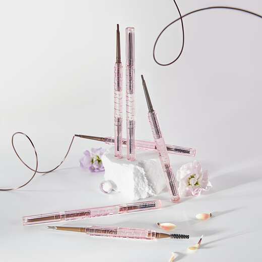 FLORTTE three-dimensional machete eyebrow chalk 02# cinnamon warm brown, silky smooth, anti-smudge and anti-caking