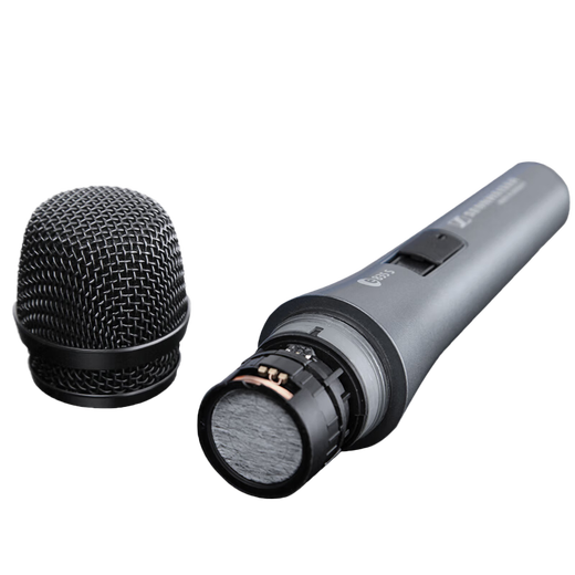 森海塞尔（SENNHEISER）E835S 动圈有线麦克风专业录音家用直播话筒 E835S+卡侬母转6.35(3米)