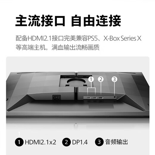 飞利浦（PHILIPS）EVNIA电竞游戏显示器27英寸4K原生160Hz升降旋转1msHDR400显示屏支持黑神话悟空HDMI2.1 27M2N5810 27M2N5810+无忧服务/4K160Hz环景光