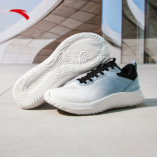 ANTA Shenxing Men's Shoes One-piece Mesh Sports Shoes Autumn and Winter New Breathable Lightweight Running Training Shoes Shopping Mall Same Style