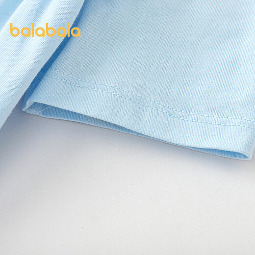 Balabala baby short-sleeved T-shirt girls tops 2025 summer wear sweet and fashionable 208225117032