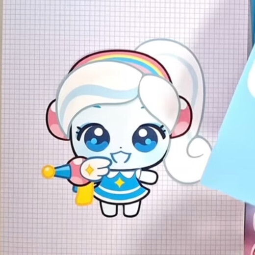 Weineng NUEVA maravillosa y linda pegatina vestida de vestir Diy para niños Handmade Creative Focus Focus [Los ocho modelos están disponibles] (64 fotos)