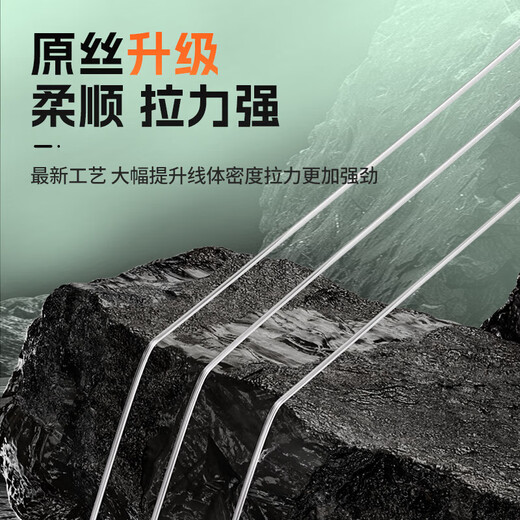 Kawazawa tough front sleeve hook line double hook finished product tied with a full set of anti-tangle fish hooks black pit competitive hook crucian carp green sleeve hook 25cm short sub-line hook No. 4 + line No. 0.6 Thorny front sleeve 20 pairs/box