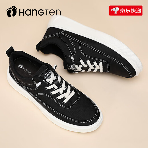 Hang Ten Leinwandschuhe Männer 2025 Sommer Neue leichte Luxus einfache vielseitige Freizeitschuhe atmungsaktiv