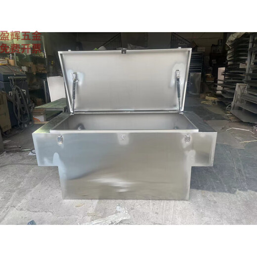 Dixin stainless steel tool box large waterproof construction machinery repair pickup truck special tool box supports customization length 50 width 50 height 50cm stainless steel 1.25 mm double air top with lock