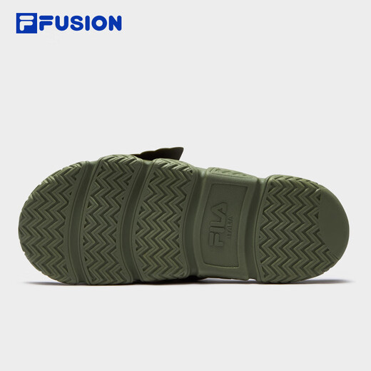 Fila Fusion Official Trendy Sports Slippers Bread Slippers Men's 2025 Été respirant