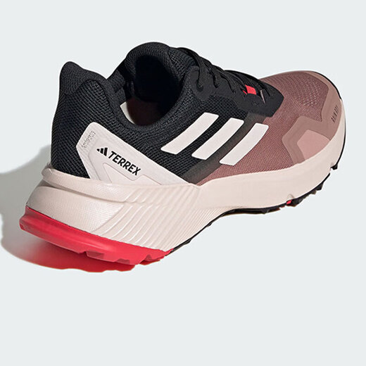 阿迪达斯 （adidas）女鞋2025夏季新款运动鞋SOULSTRIDE户外越野跑鞋缓震舒适休闲鞋 IH3878/陶土色/紫粉/硫磺色 36